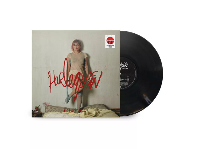 Lady Gaga – Harlequin (Exclusive Alternative Cover + Poster, Black Vinyl LP)USED