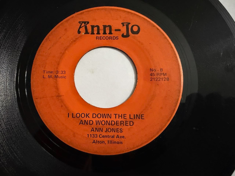 Unknown Chicago Black Gospel Soul 45 / Ann Jones “”Heaven is Beautiful.. HEAR