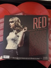 Taylor Swift – RED (Taylor’s Version) 4LP RED VINYL 2021 Great Shape!