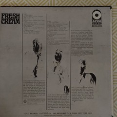 Cream Fresh Cream LP Vinyl 12″ Stereo ATCO Records Rock SD 33-206