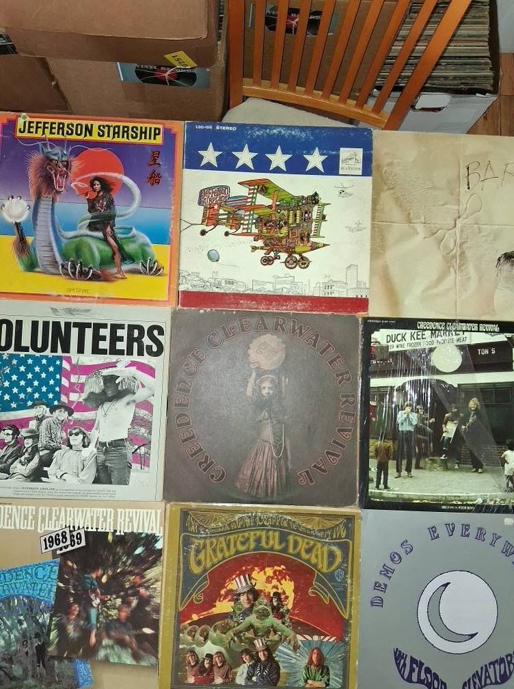 Rock Vinyl Records, 1960’s, 1970’s, 1980’s. Lot of 33. Good Mix of Artists.