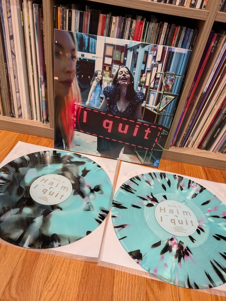 HAIM – I quit – Blood Records 2xLP Seaglass/Pink/Black Vinyl xxxx/3000