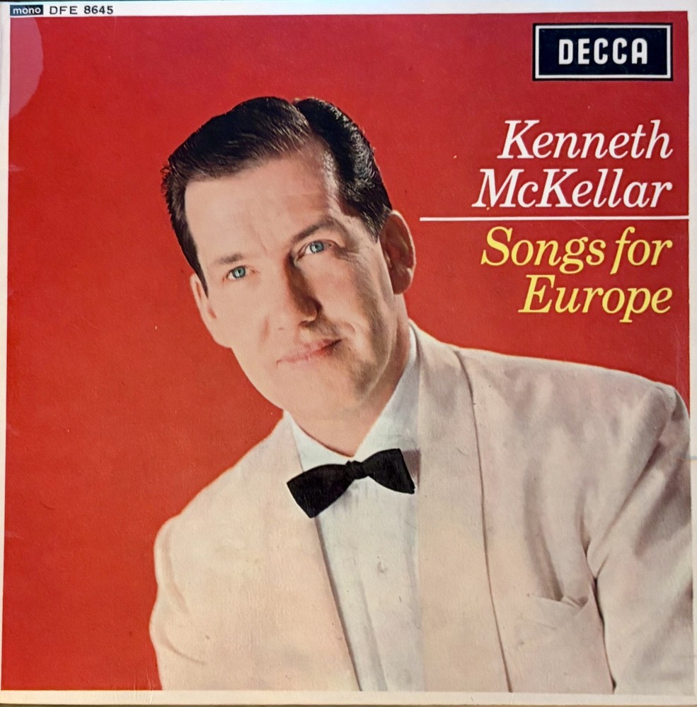 EUROVISION UNITED KINGDOM 1966 KENNETH MCKELLAR Songs For Europe – 4 track 7”