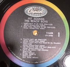 Beach Boys Pet Sounds CAPITOL T2458 MONO Vinyl LP 1966