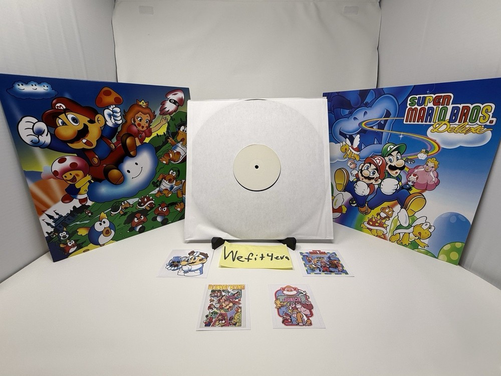 Super Mario Bros. Nintendo Vinyl VGM LP SOUNDTRACK not Moonshake Koji 14/35