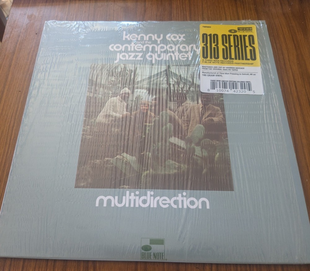 KENNY COX /CONTEMPORARY JAZZ QUINTET-MULTIDIRECTION YELLOW /BLACK VINYL 313 ONLY