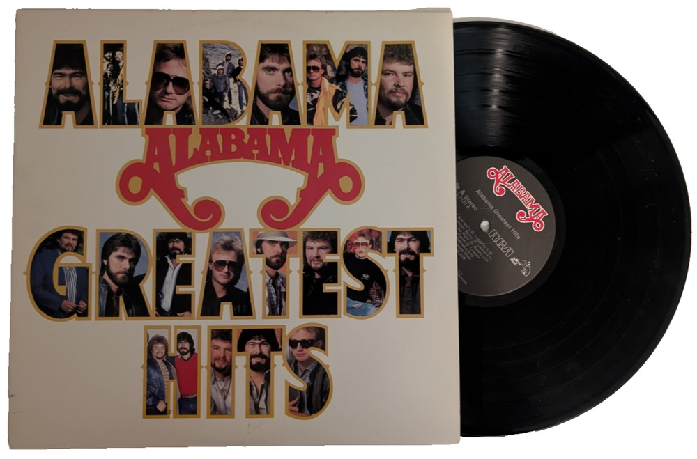 Alabama Greatest Hits Vinyl LP 1986 RCA Records Excellent Condition EX