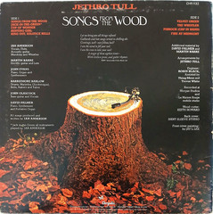 Jethro Tull ‎- Songs From The Wood – 1977 Vinyl LP – Prog Rock / Hard Rock
