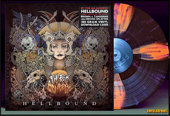 FIT FOR AN AUTOPSY Hellbound LP on COLOR VINYL New SEALED Pinwheel/Splatter