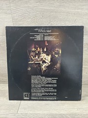 The Who Who’s Next LP Decca DL 79182 W-2 Early Press VG+ Vinyl Record
