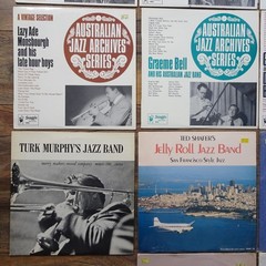 31 x 1920’s Jazz LP’s – Swaggie, Good Time, Dawn Club, Merry Makers -Lovely cond