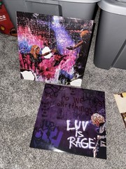 Lil Uzi Vert Luv Is Rage Purple Marble Colored Vinyl Record LP Hip-Hop 12” Rare