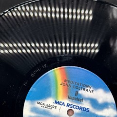 John Coltrane Meditations IMPULSE 29022 1980 Jazz Vintage Vinyl