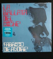 FABRIZIO DE ANDRE LA BALLATA DEL MICHE’ 45 GIRI AZZURRO N°236 EDIZIONE LIMITATA