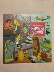Walt Disney’s Happiest Songs, Vinyl 1967 Disneyland Record DL-3509 orig. shrinkw