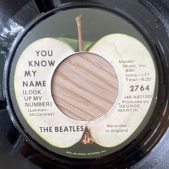 The Beatles – Let It Be / You Know My Name 7″ 45 RPM Vinyl Single Apple 2764