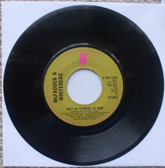 McFadden & Whitehead – Ain’t No Stoppin’ Us Now – EX- Jukebox Ready 45.