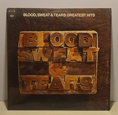 Blood, Sweat & Tears Greatest Hits 12″ Black Vinyl LP 33RPM Columbia PC 31170