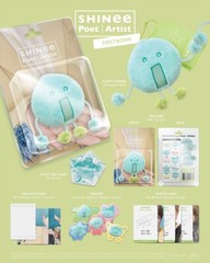 SHINEE [POET | ARTIST] Single Album/NFC Card+Fluffy Shinee+Post Card+Photo Card