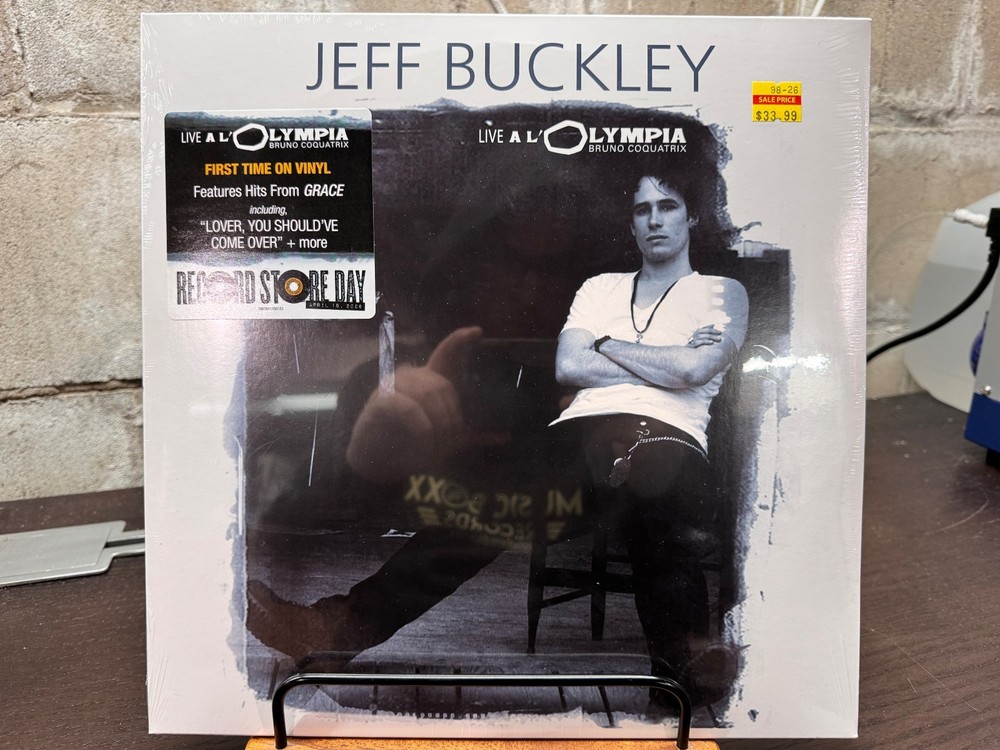 Jeff Buckley Live A L’Olympia Vinyl LP Record Store Day 2026 RSD NEW