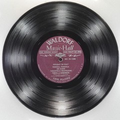 DOMINIC VALENTE Holiday In Italy WALDORF MH 33-188 VG Easy Listening 10″ LP