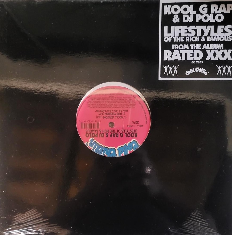 Kool G Rap & DJ Polo Lifestyles Of The Rich & Famous 12″ *SEALED*