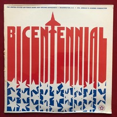 UNITED STATES AIR FORCE BAND ~ BICENTENNIAL LP SEALED ARNALD GABRIEL US MILITARY