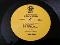 BROTHERS & SISTERS (Bob) Dylan’s Gospel ODE PROMO LP 1969 Merry Clayton/Cly.King