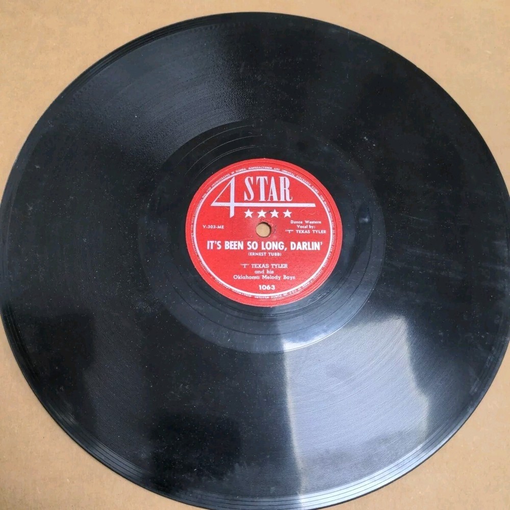 T TEXAS TYLER country 78 IT’S BEEN SO LONG DARLIN “T” Texas Blues Mint- 4 STAR