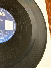 Anything Box – Soul On Fire 12” EP Single Vinyl Record 1990 Original VTG. Retro
