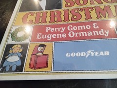 Perry Como & Eugene Ormandy Great Songs Of Christmas 1977 Goodyear VG/EX