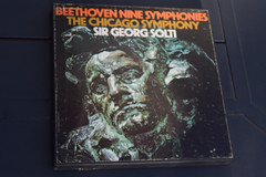 “Beethoven Nine Symphonies” Sir Georg Solti/Chicago Pristine 9 LP’s
