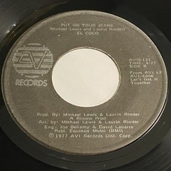 El Coco: Just Be You / Put On Your Jeans 45 – AVI Records – Disco