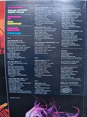 2LP 12″ Roadwork-Edgar Winter’s white trash EPC 64845 Italy 1972