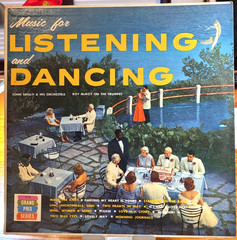 John Senati Orchestra Music For Listening and Dancing LP Record Vinyl Used