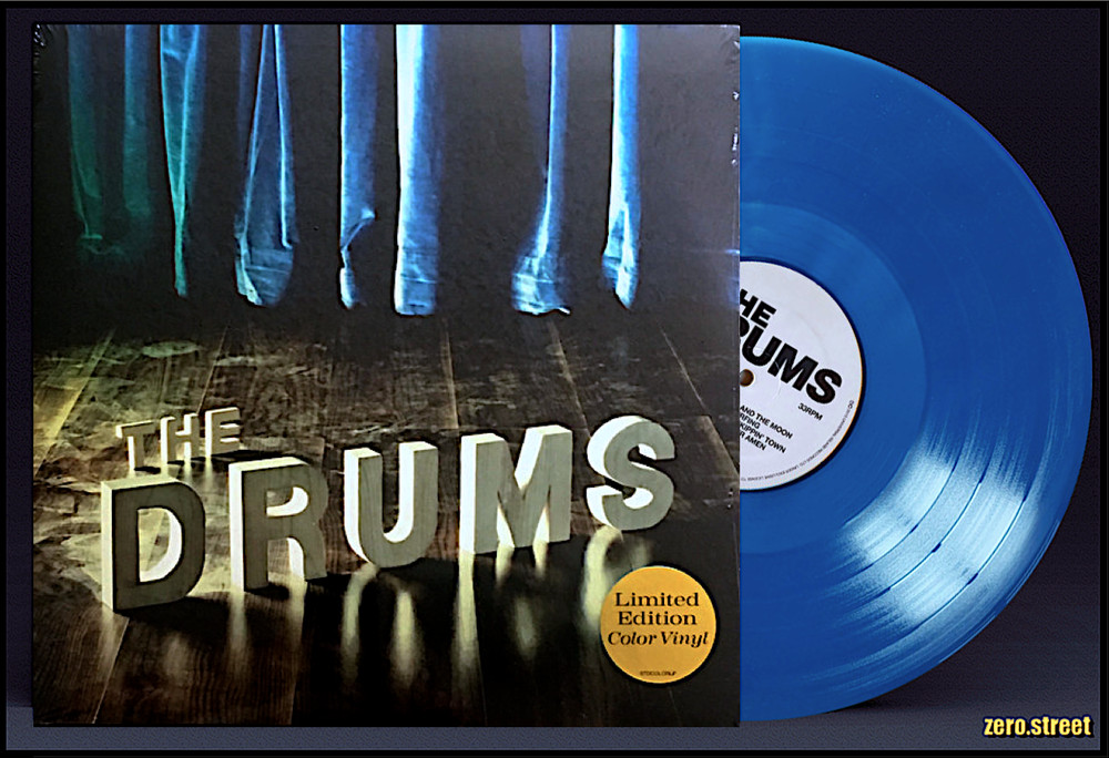 THE DRUMS self titled LP on BLUE VINYL New SEALED Jonathan Pierce