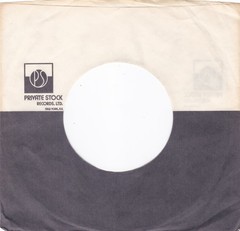 Mixed Lot of 3 70’S PRIVATE STOCK LABEL 7″ 45RPM Original Record Company Sleeves