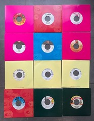Lot (50) 90s / 2000s Reggae / Dancehall 7″ 45s / Pics of all releases included