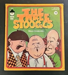 The Three Stooges Meet Cinderella 7″ Vinyl EX Peter Pan VTG