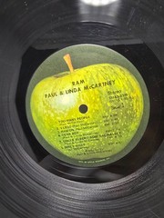 Paul And Linda McCartney Ram Vinyl LP 1971 Apple Record SMAS-3375
