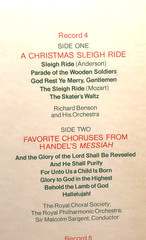 Readers Digest Together At Christmas 5x LP Lp Box Set The John McCarthy Chorus