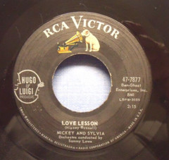 Mickey & Slyvia – Love Lesson – 1961 Pop R&B 45