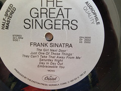 Frank Sinatra 4 LP Box set, 1986 Half Speed Masters Columbia Records. EX to NM