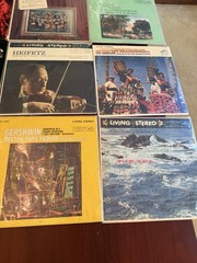 RCA Living Stereo Shaded Dog LP Lot 20+ Records Heifetz Reiner Munch Red Seal