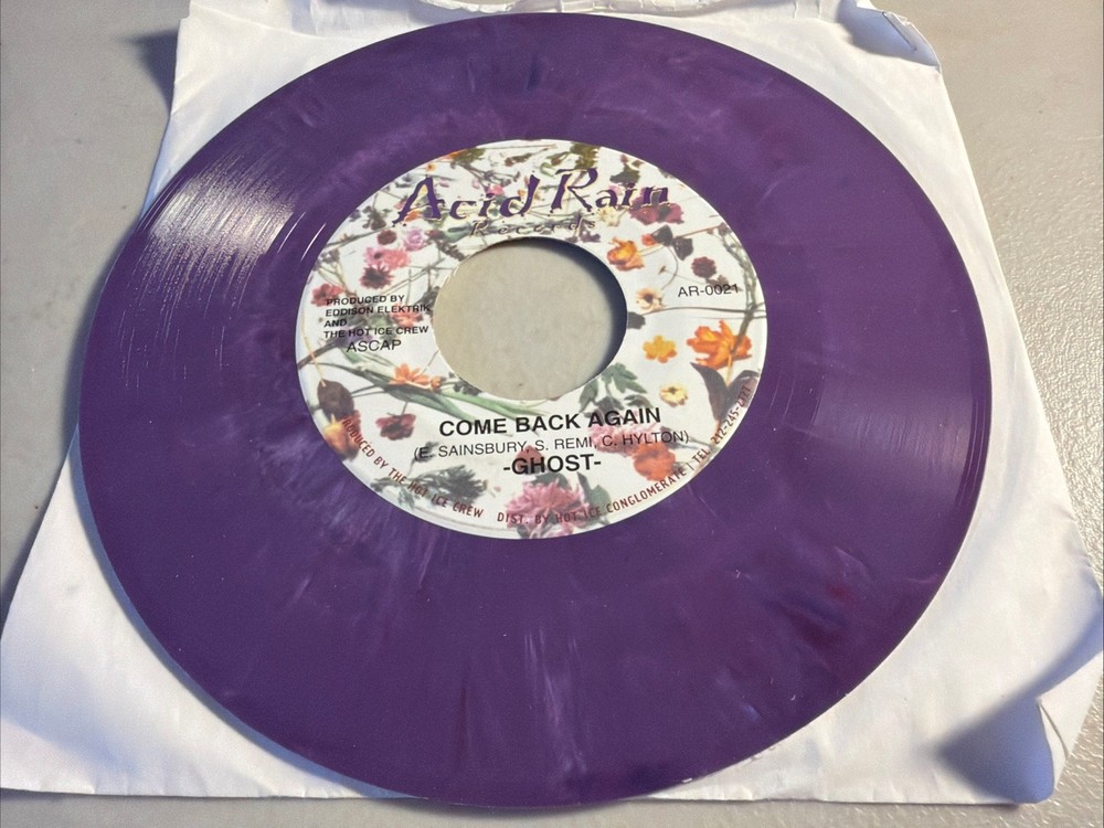 Ghost / Omar Gosh – Come Back Again / Millennium Jump – 7″ RECORD – RARE