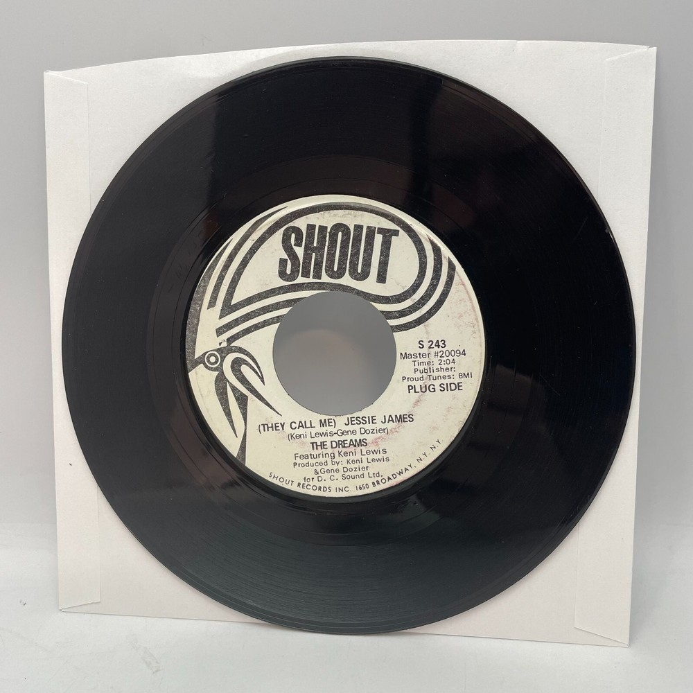 The Dreams (They Call Me) Jessie James/Charge Vinyl 7″ Single US 1969 Promo VG+