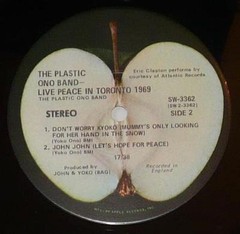John Lennon Plastic Ono Band Live Peace In Toronto 1969 + Calendar RARE SEALED!