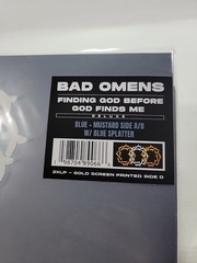 💥FINDING GOD BEFORE GOD FINDS ME DELUXE – ALT COVER VINYL Blue Splatter Mustard