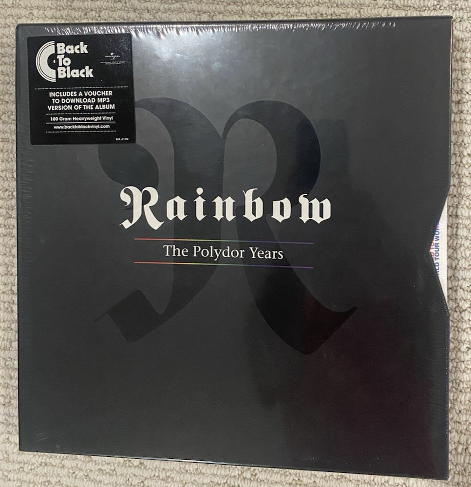 RAINBOW The Polydor Years (1975-1983) 9LP Box Set BRAND NEW SEALED Blackmore Dio