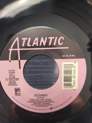 COLLECTIVE SOUL – December/GEL ~ 45 RPM ~ 7″ Vinyl ~ Atlantic Records